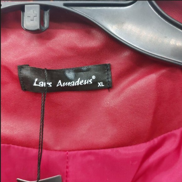 *BN* Long Red Trench Coat - Size XL - Picture 4 of 8